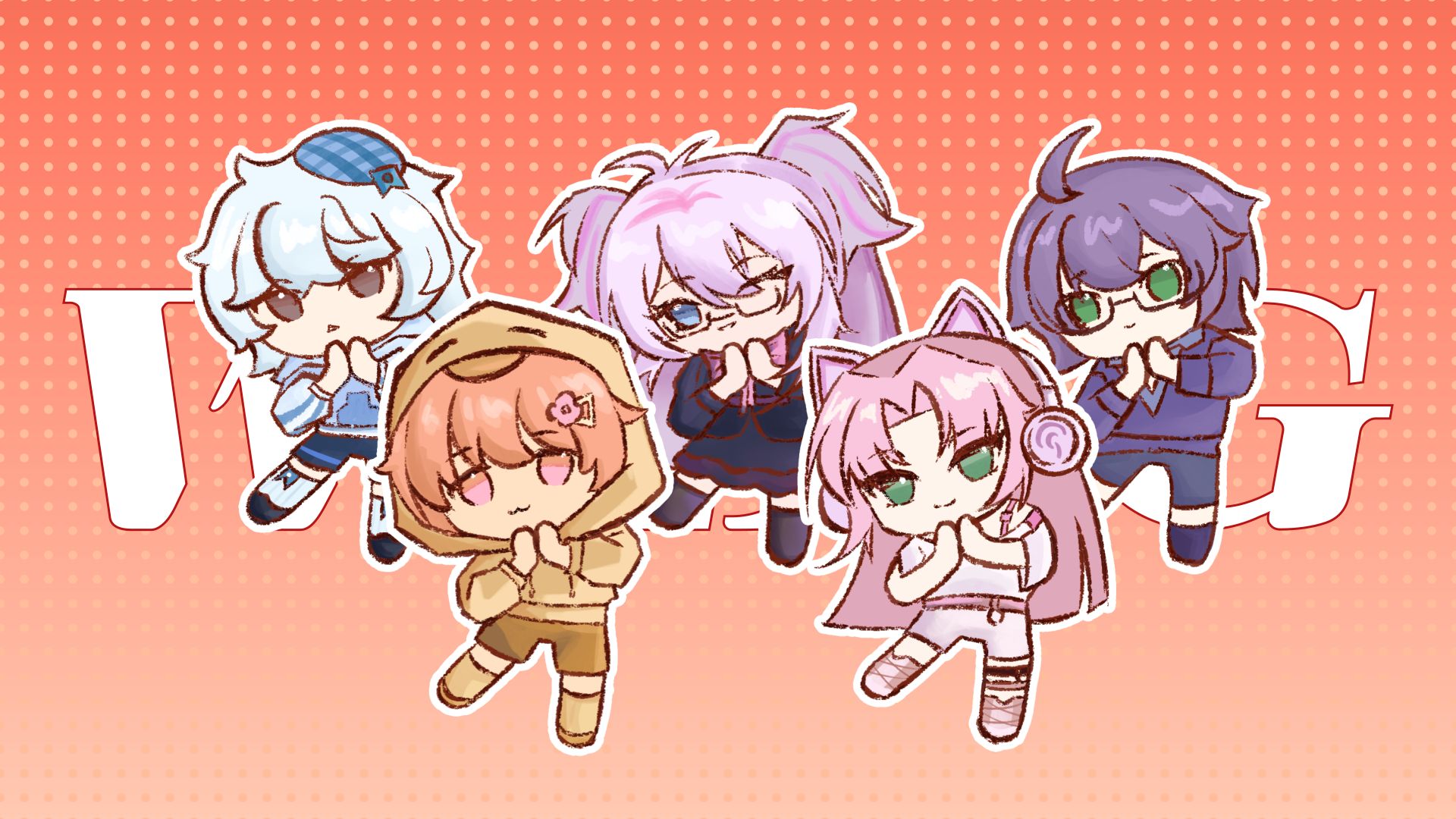 绘图作品 WBG同人封面